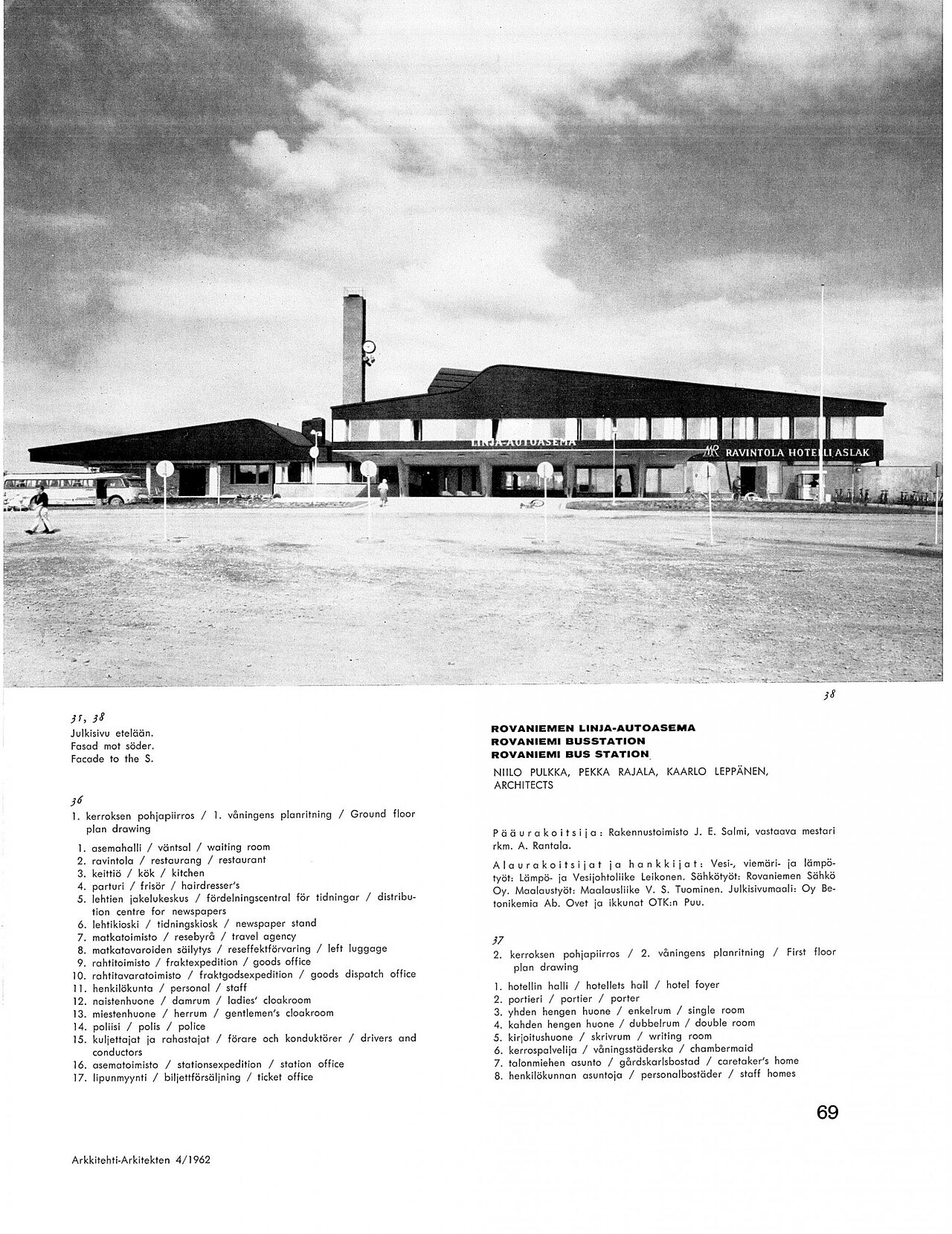 Finnisharchitecture.fi | Rovaniemi Bus Station