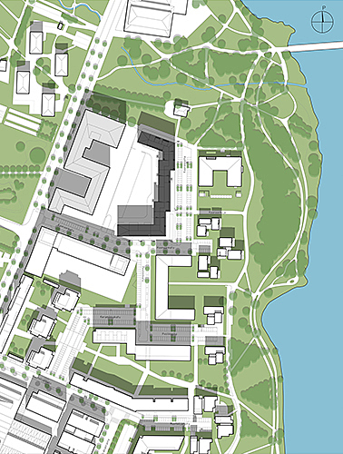 Plan of the Kaanaankatu area