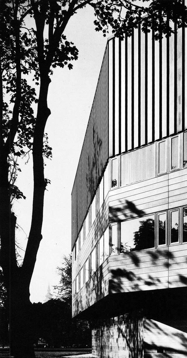 Detail of the façade