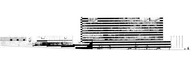 Elevation plan, north