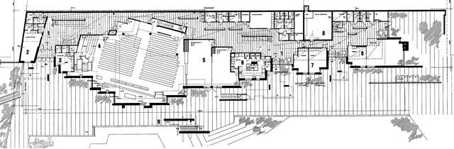 Ground floor's floor plan