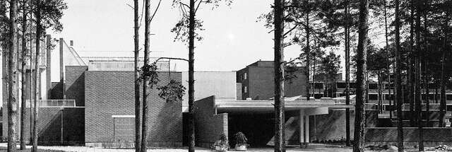 Red-brick St Thomas Church in Oulu