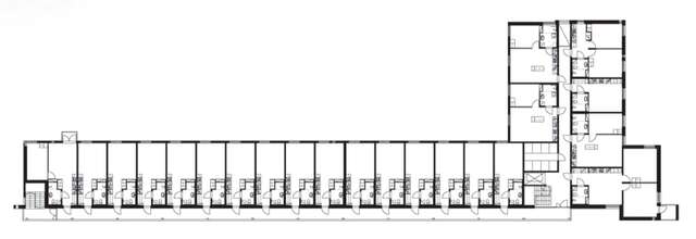 The 4th floor's floor plan (House 2).