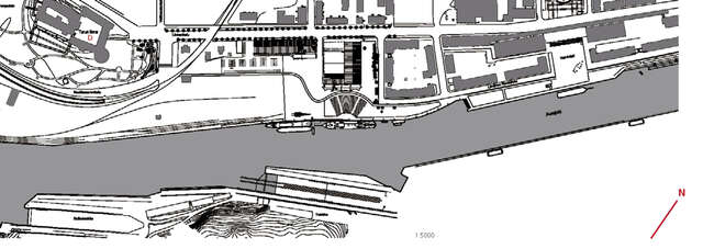 Site plan of Forum Marinum