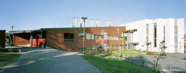 View from the schoolyard