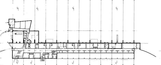 Floor plan of the basement floor