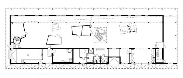Floor plan of the ground floor