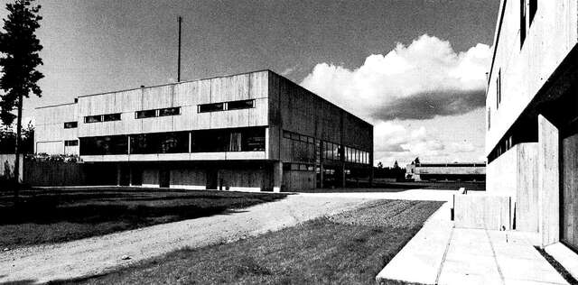Barracks area central square