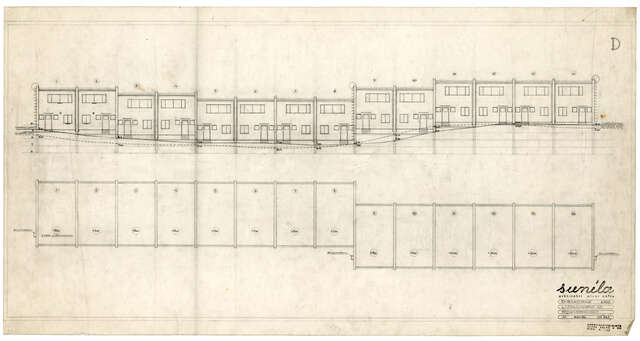 Sunila Residential Area, Mäkelä Supervisors' Row House by Alva
