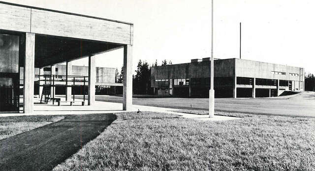 Barracks area central square