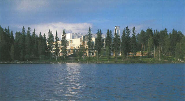 View from the Kajaaninjoki river