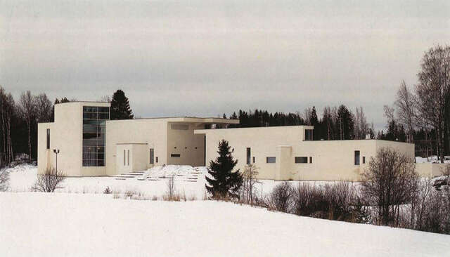 PIrkka Church viewed from the Pyhäjoki river side