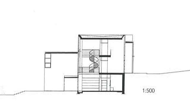 Section plan of Finnish Geospatial Research Institute