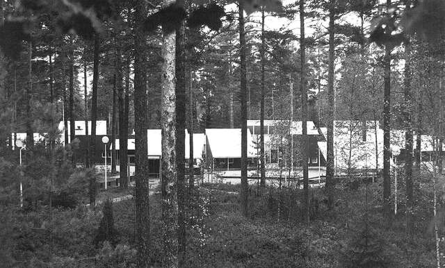 Länsi-Säkylä daycare centre from the south.