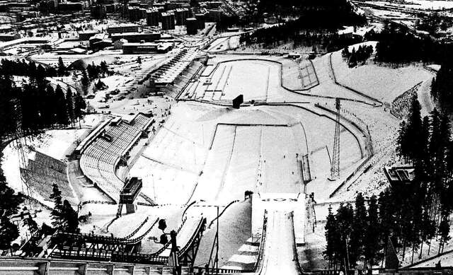 View from the ski jumping tower