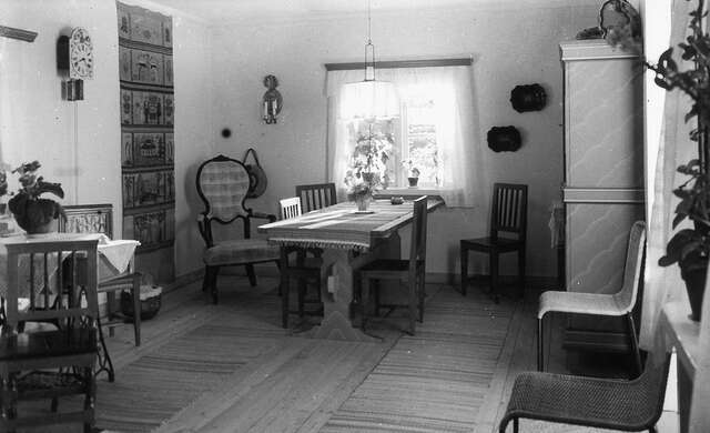 Interior of a summer house