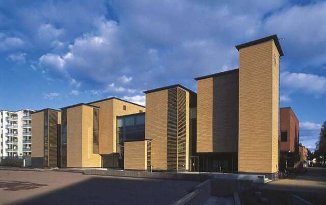 Elevation of the library.