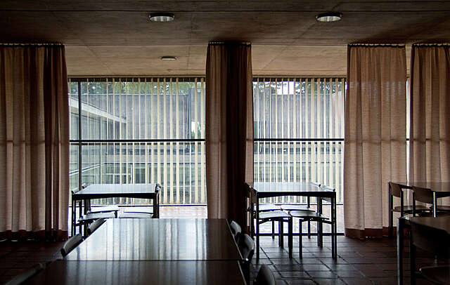 Interior of a parish centre