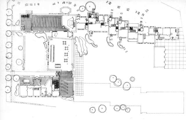 Floor plan and site plan