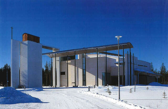 Church viewed from the west