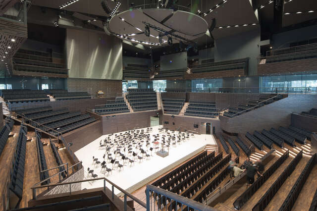 Musiikkitalo, Music House in Helsinki Finland