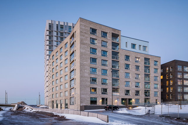 Large apartment building