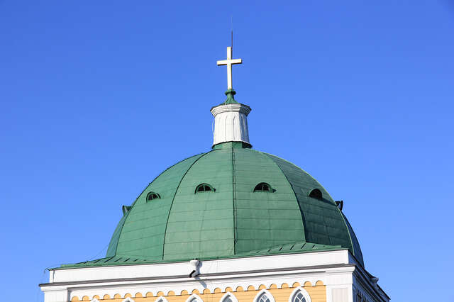 Kerimäen kirkko kellotornista 2 Wikimedia Commons