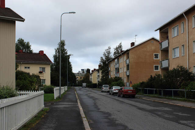 Streetview and apartment houses