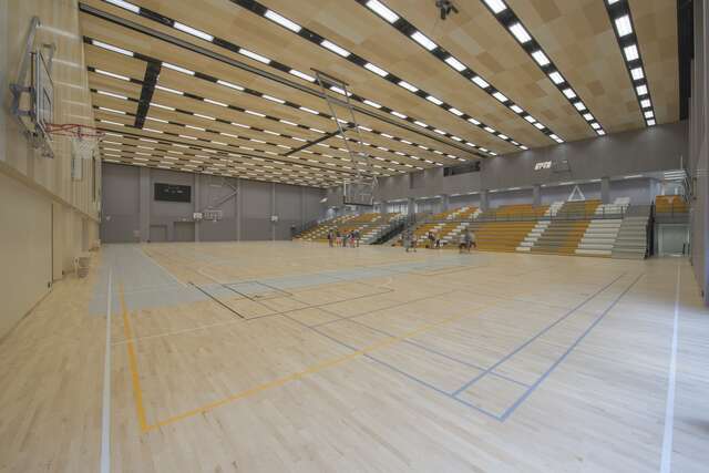 School gym.