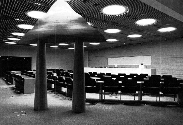 Zoltan Popovits sculpture in the parish council hall