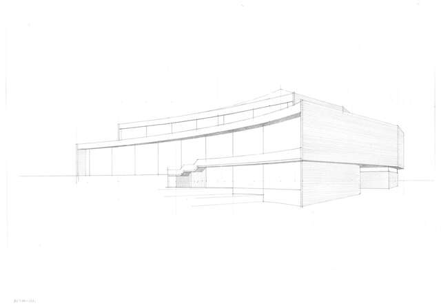 MFA Piirustusarkisto Ervi Töölö julkisivuluonnos muokattu