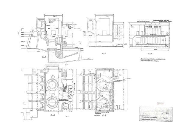 A hand drawn black and white drawing.