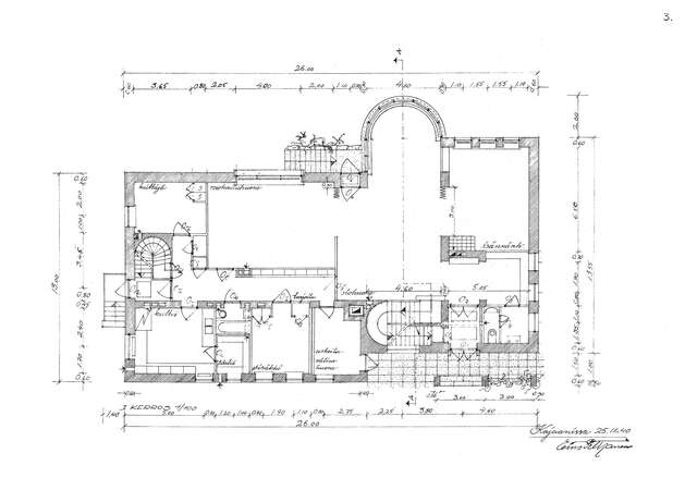 Black and white line-drawing
