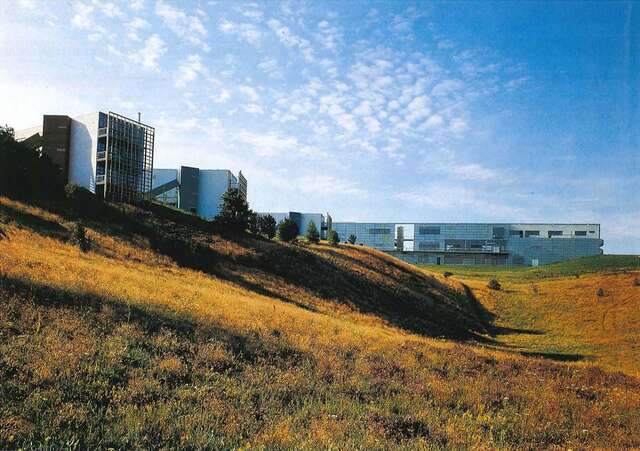 View across the valley