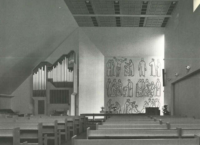 Assembly hall of Vuosaari church
