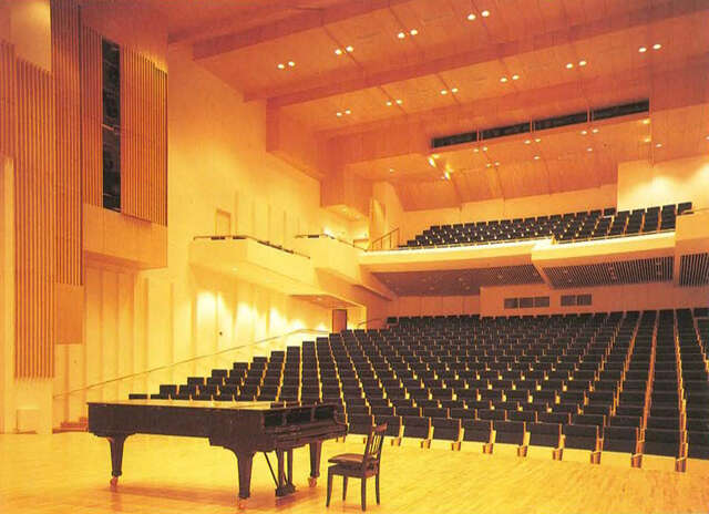 Concert hall interior
