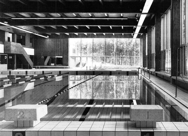 Swimming hall