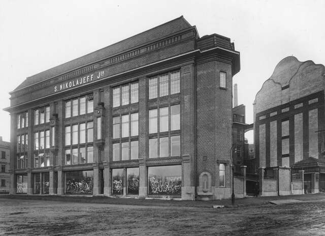 Streetview with two buildings