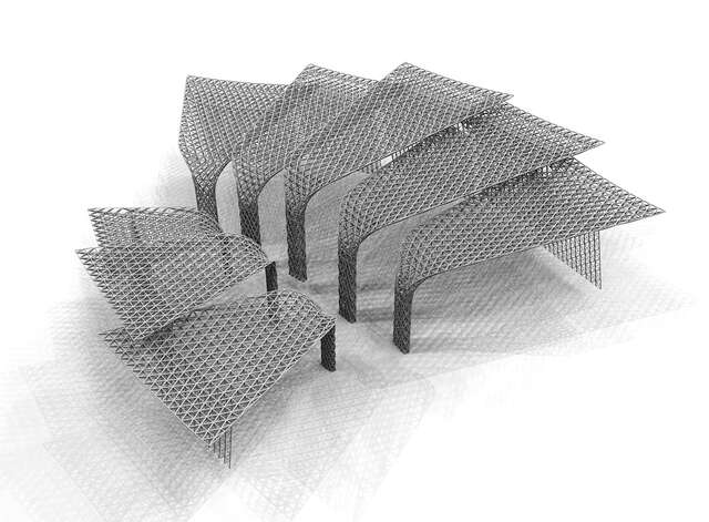 miniature of the net like ceiling