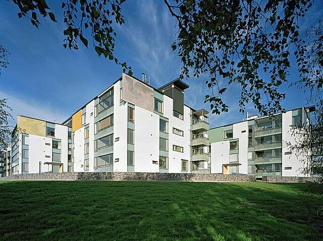 Elevations towards the park