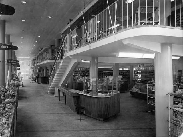 Original interior of the ground floor