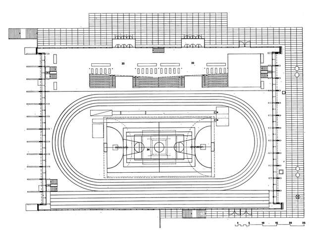 Floor plan of the 1st floor