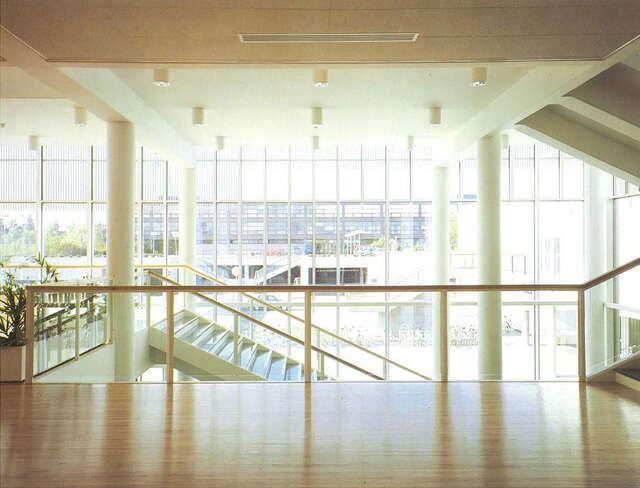 View from the upper lobby