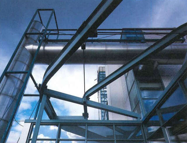 Detail of the façade