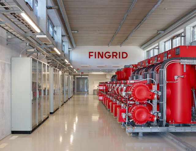 A room inside an industrial building
