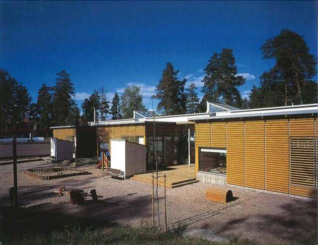 Playground of the Ruokopilli Daycare Centre.