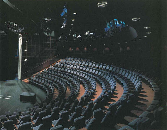 Theatre auditorium of Kuusankoski hall