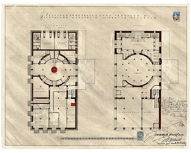 floor plan of tow floors