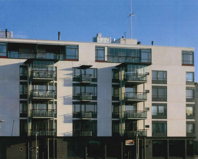 View from the Ruoholahti canal.