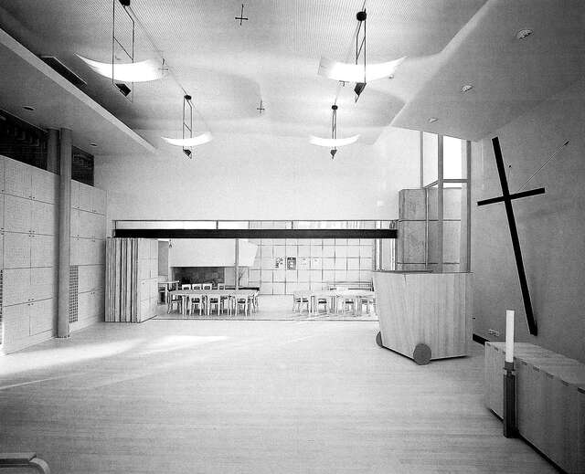 Parish hall interior